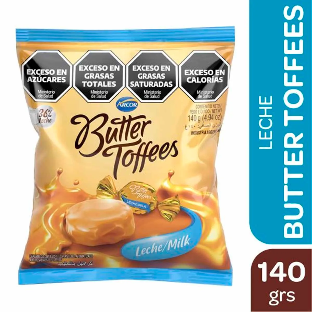 Caramelos Butter Toffees Leche 140g