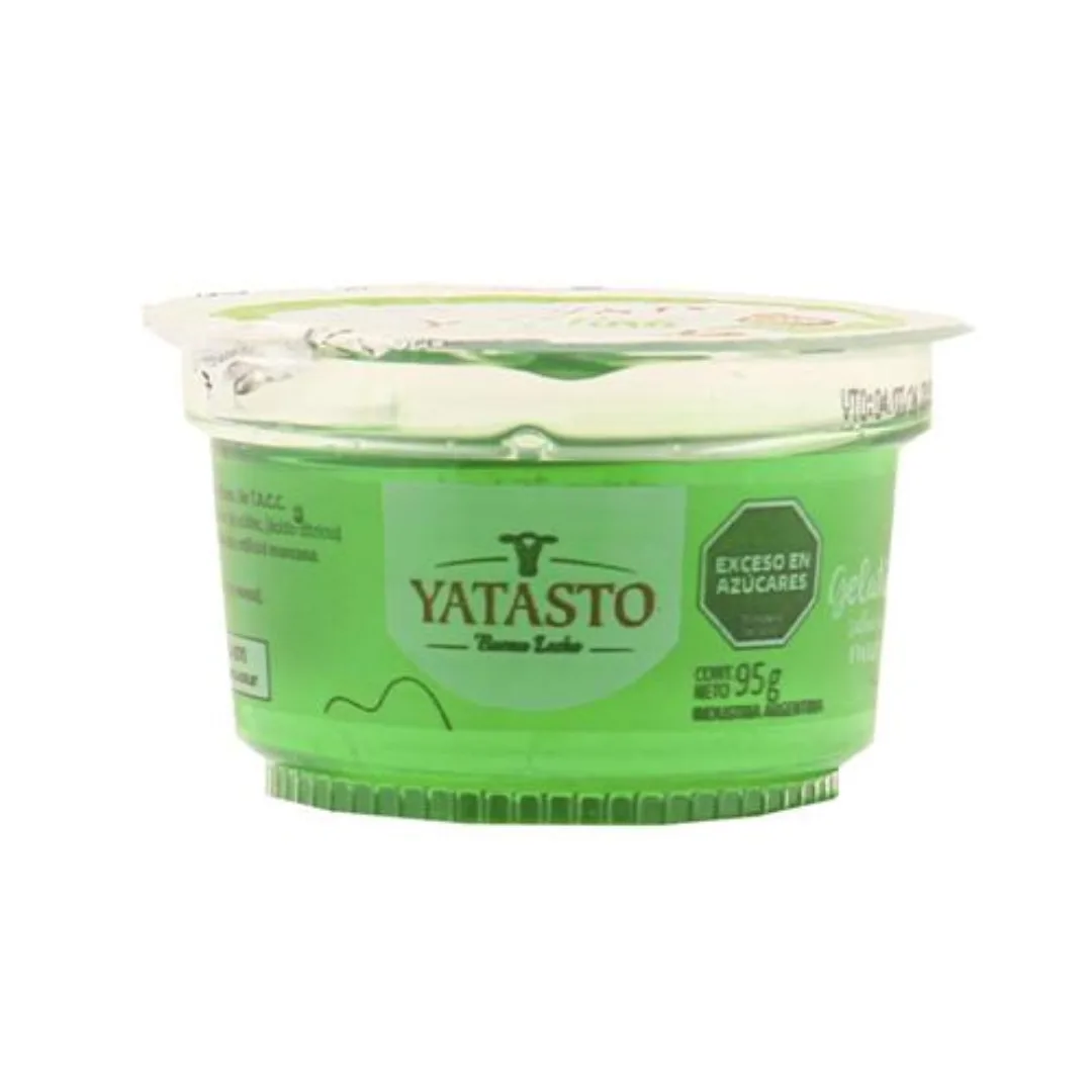 Gelatina Sabor Manzana Yatasto 95gr