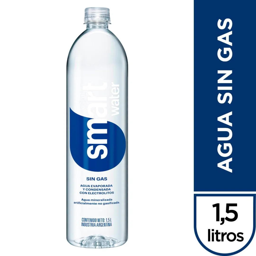 Agua Mineral Smartwater Sin Gas 1.5L