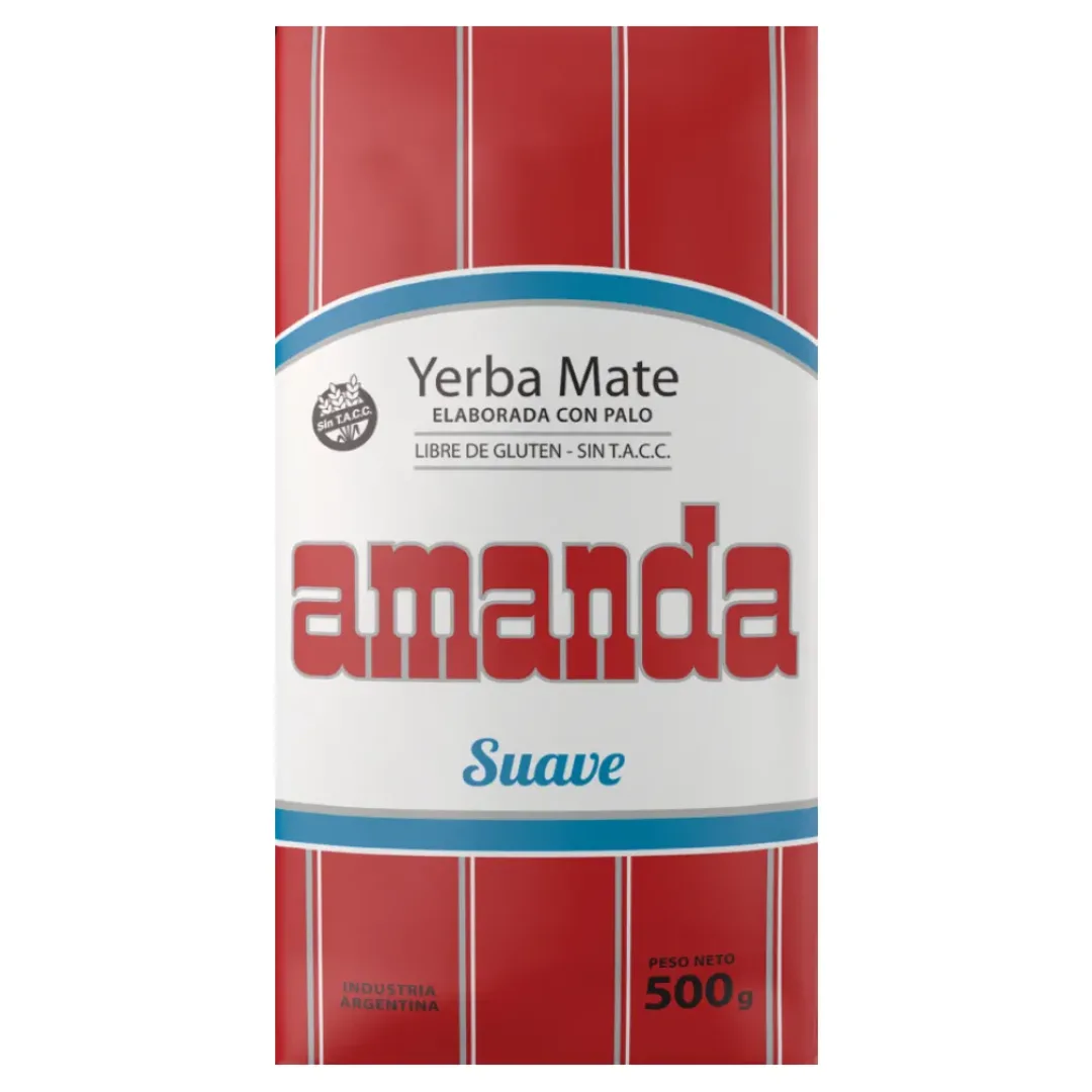 Yerba Mate Amanda Suave 500gr