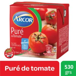 Puré De Tomate Arcor Tetrabrik 530gr