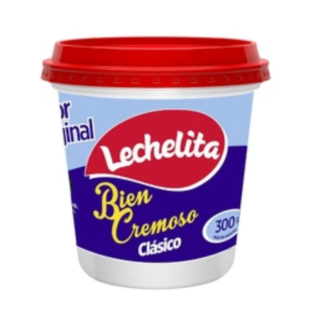Queso Crema Clásico Lechelita 300gr