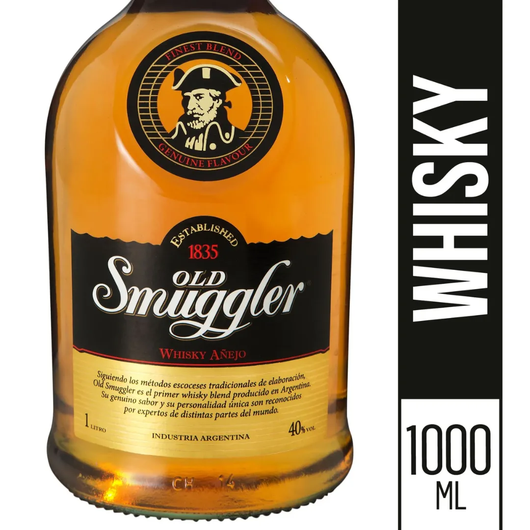 Whisky Nacional Old Smuggler 1L