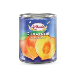 Duraznos La Banda Lata 820gr