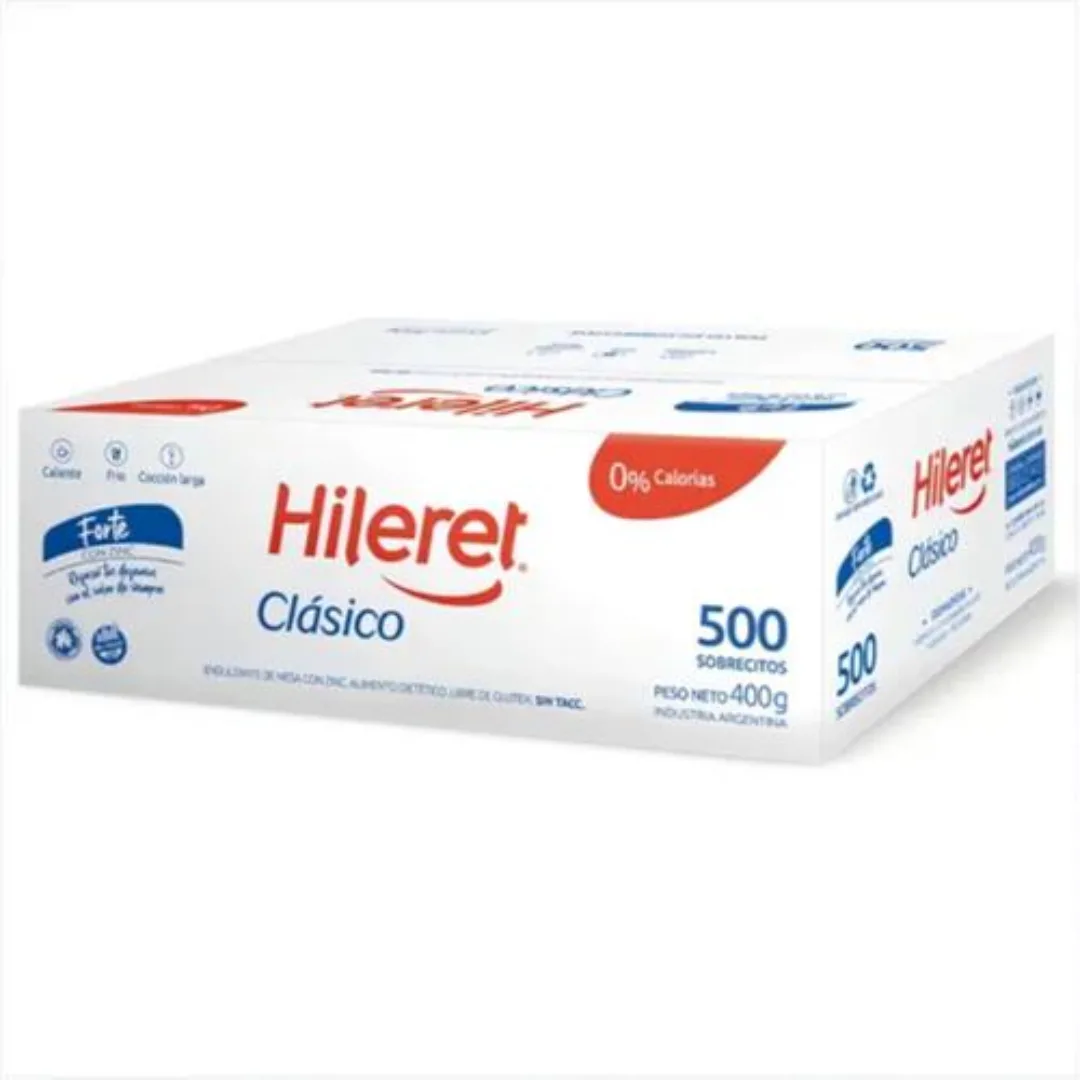 Endulzante Clásico Forte Hileret Caja 500 Sobrecitos