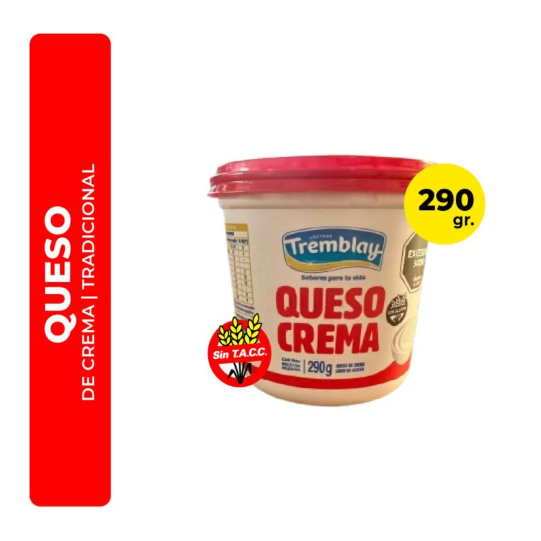 Queso Crema Tradicional Trembalay 290gr