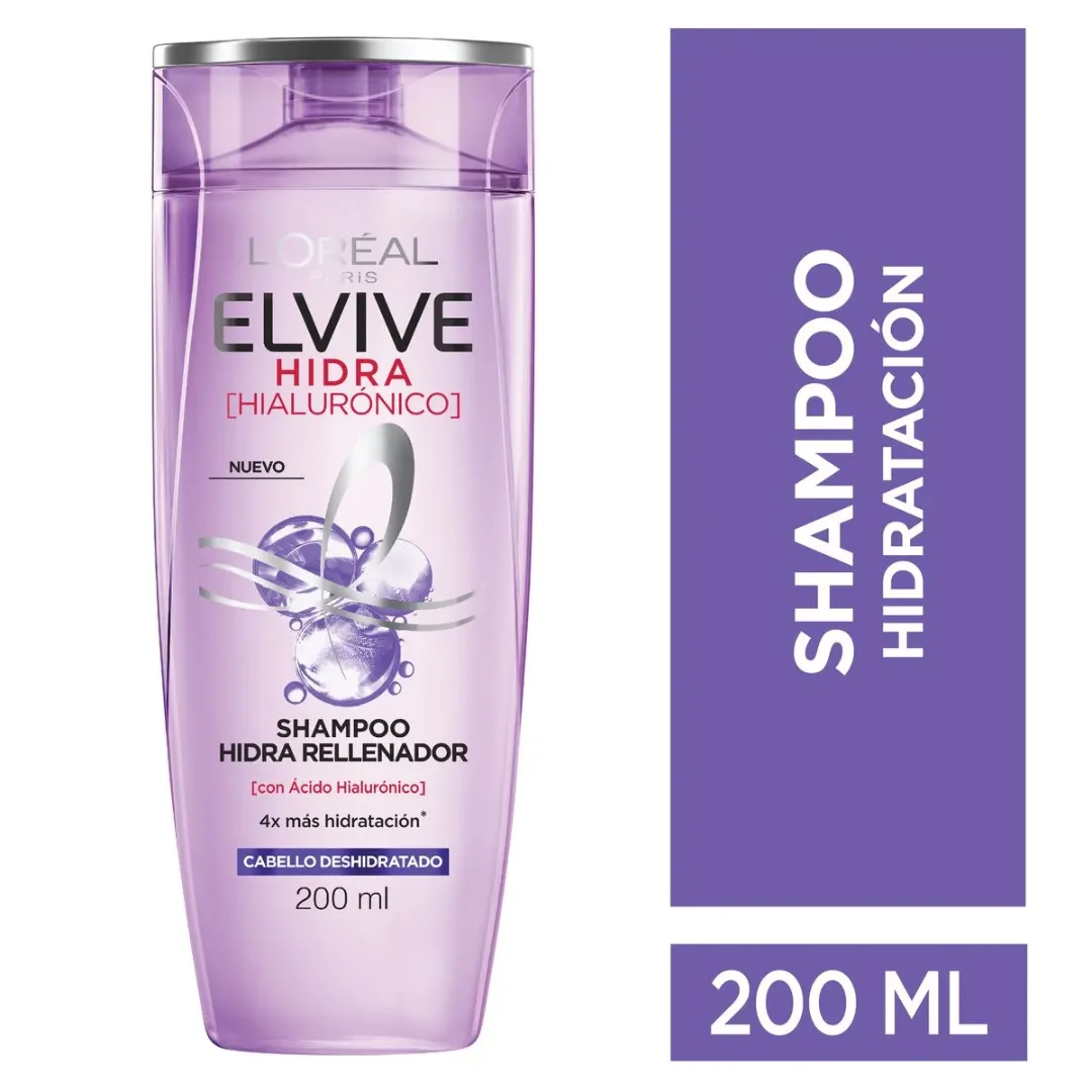 Shampoo Elvive Hialuronico Pure 200ml