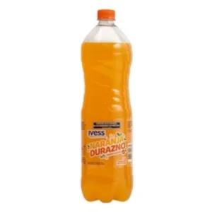 Agua Saborizada Naranja Durazno Ivess 1.5L