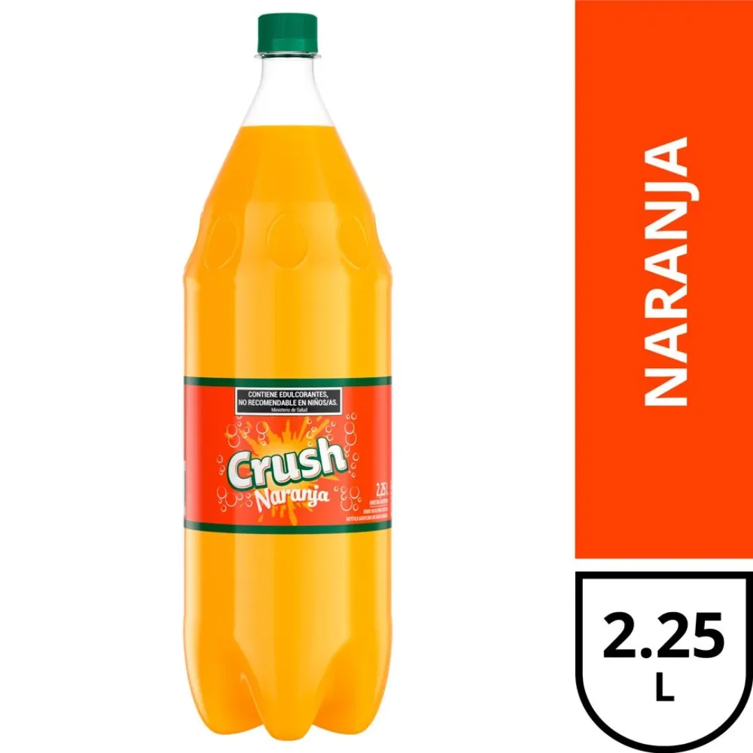 Gaseosa Crush Naranja 2.25L