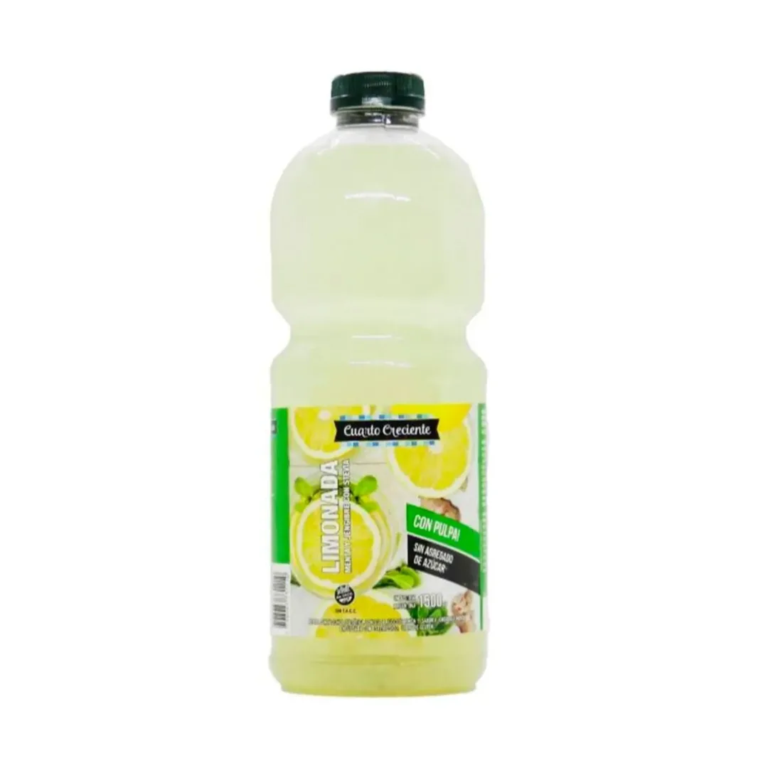 Jugo Limonada Sin Azucar Cuarto Creciente 1.5L