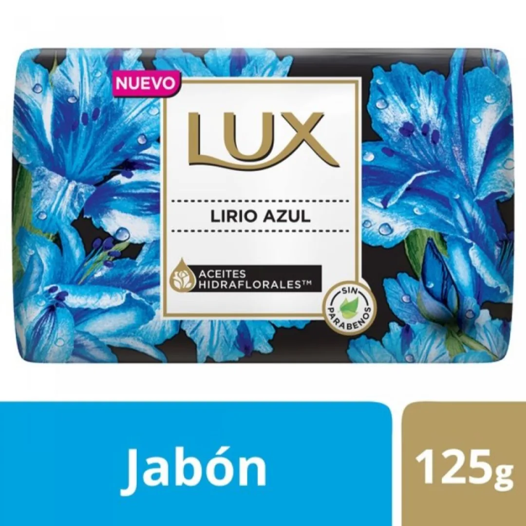 Jabon Tocador Lux Lirio Azul 125gr