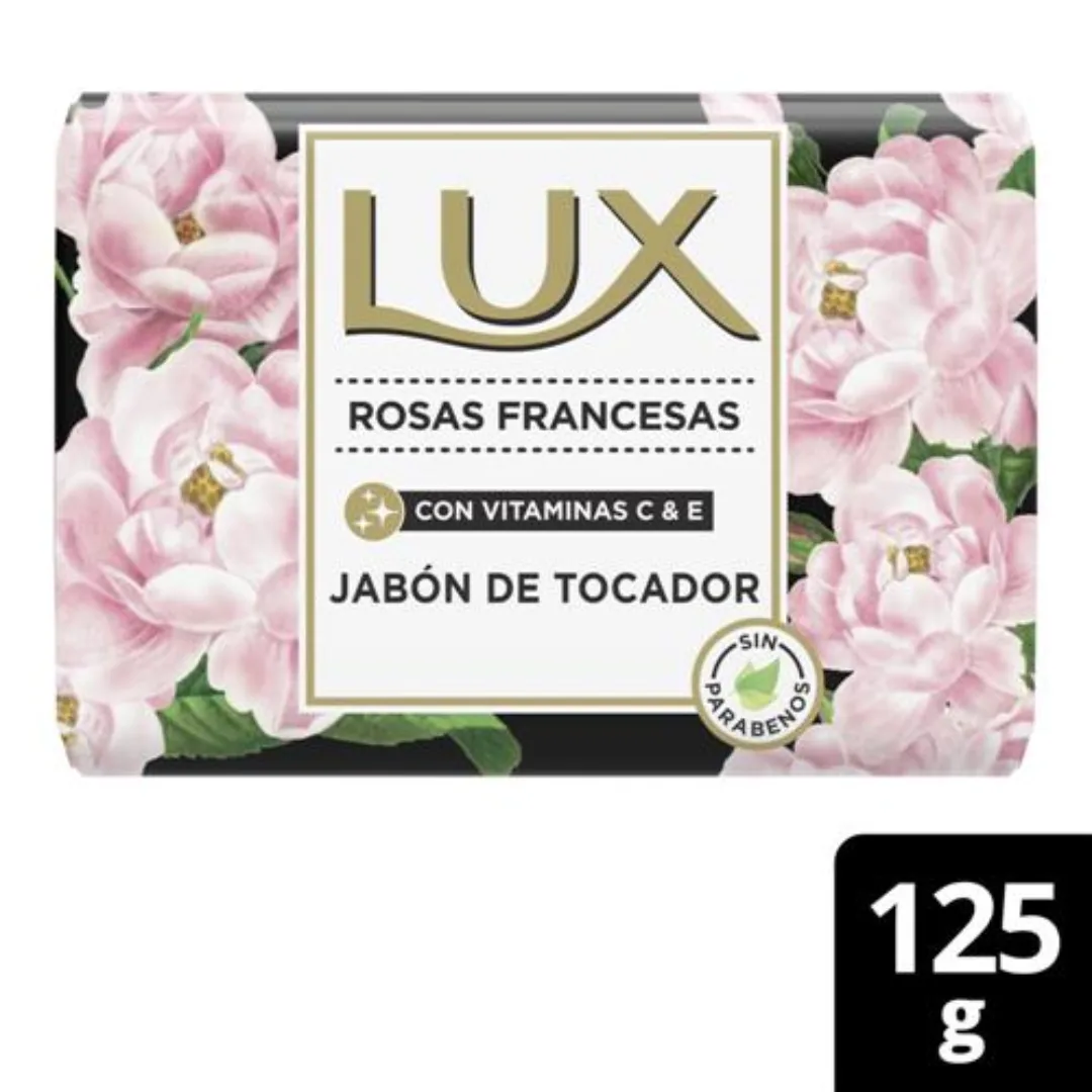 Jabón Tocador Rosas Francesas LUX 125gr
