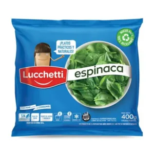Espinaca Congelada Lucchetti 400gr