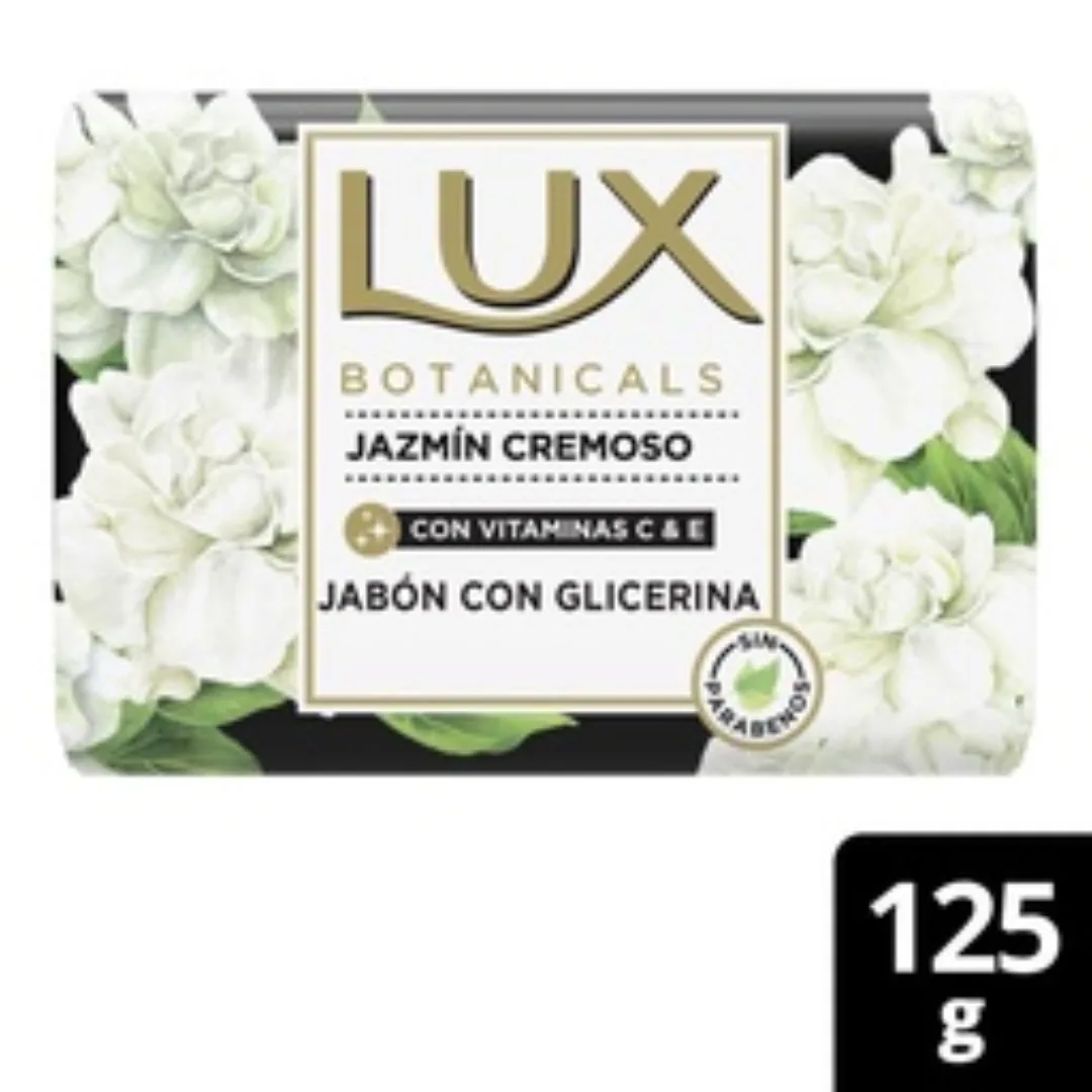 Jabon De Tocador Lux Botanicals Jazmín Cremoso 125gr