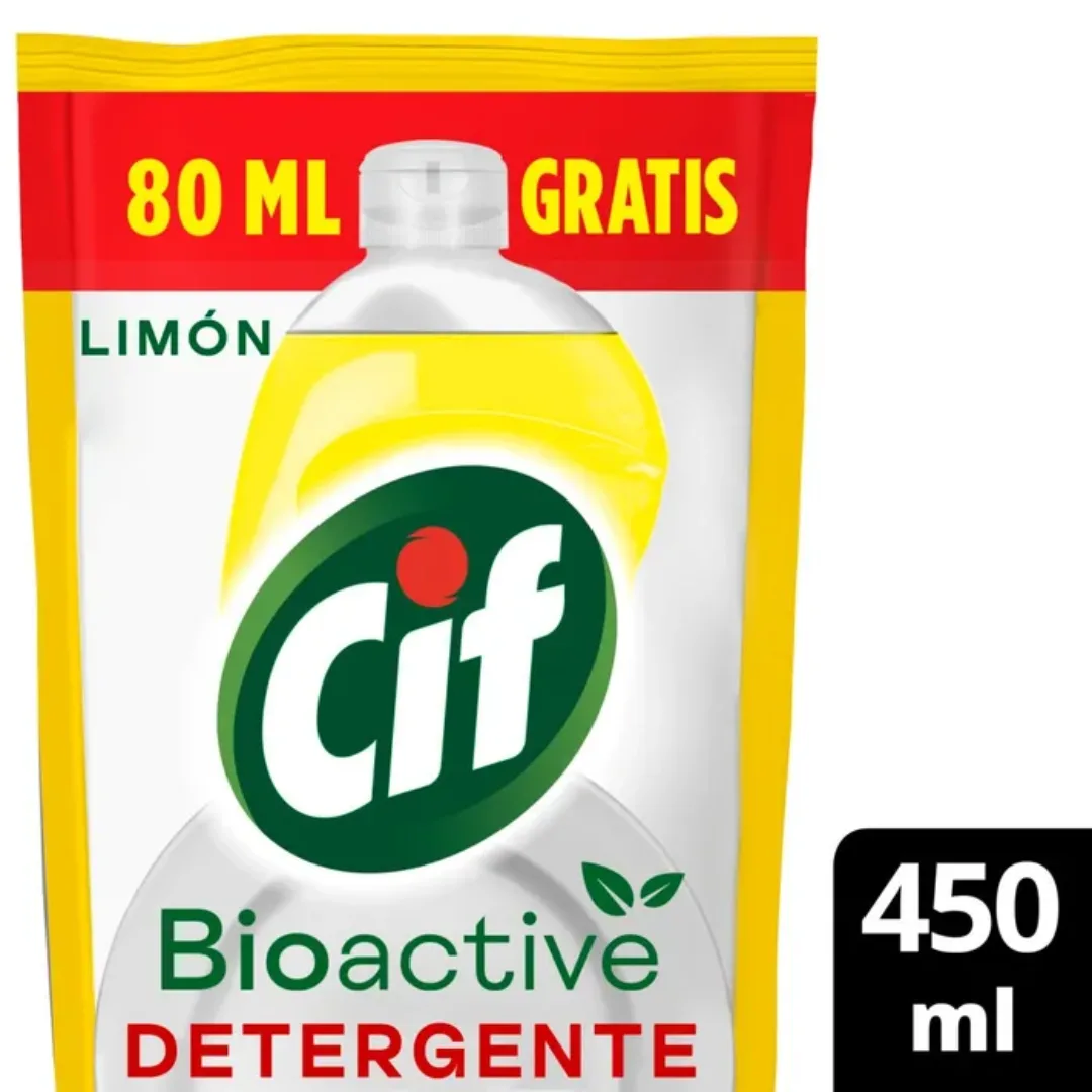 Detergente Cif recarga Limon 450ml