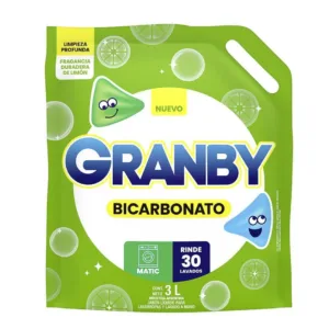 Jabón Líquido Matic Fragancia Limón Granby 3L