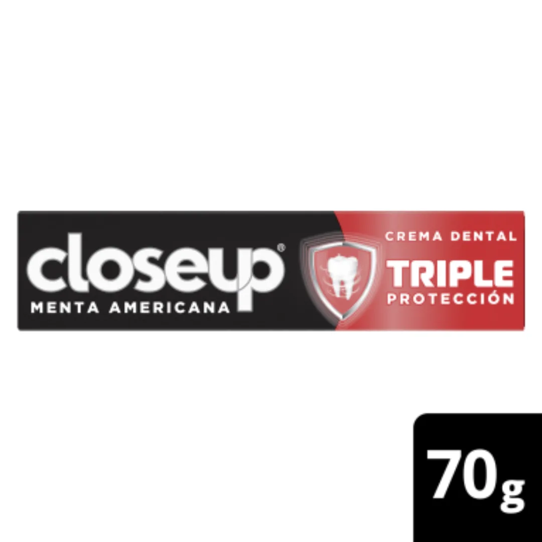 Crema Dental Close-up Triple Menta Americana 70gr