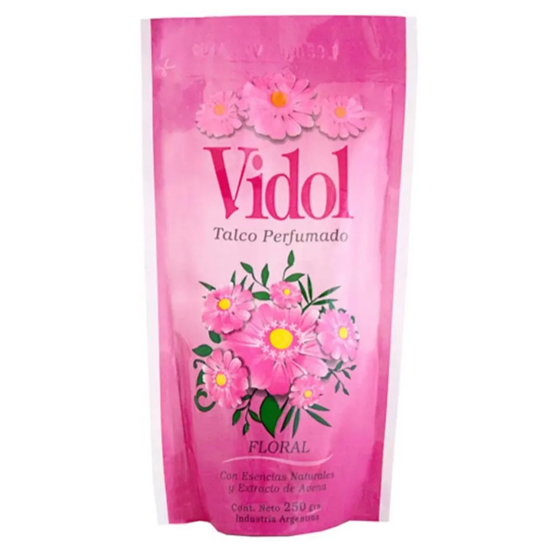 Talco Perfumado Vidol Con Avena 250gr