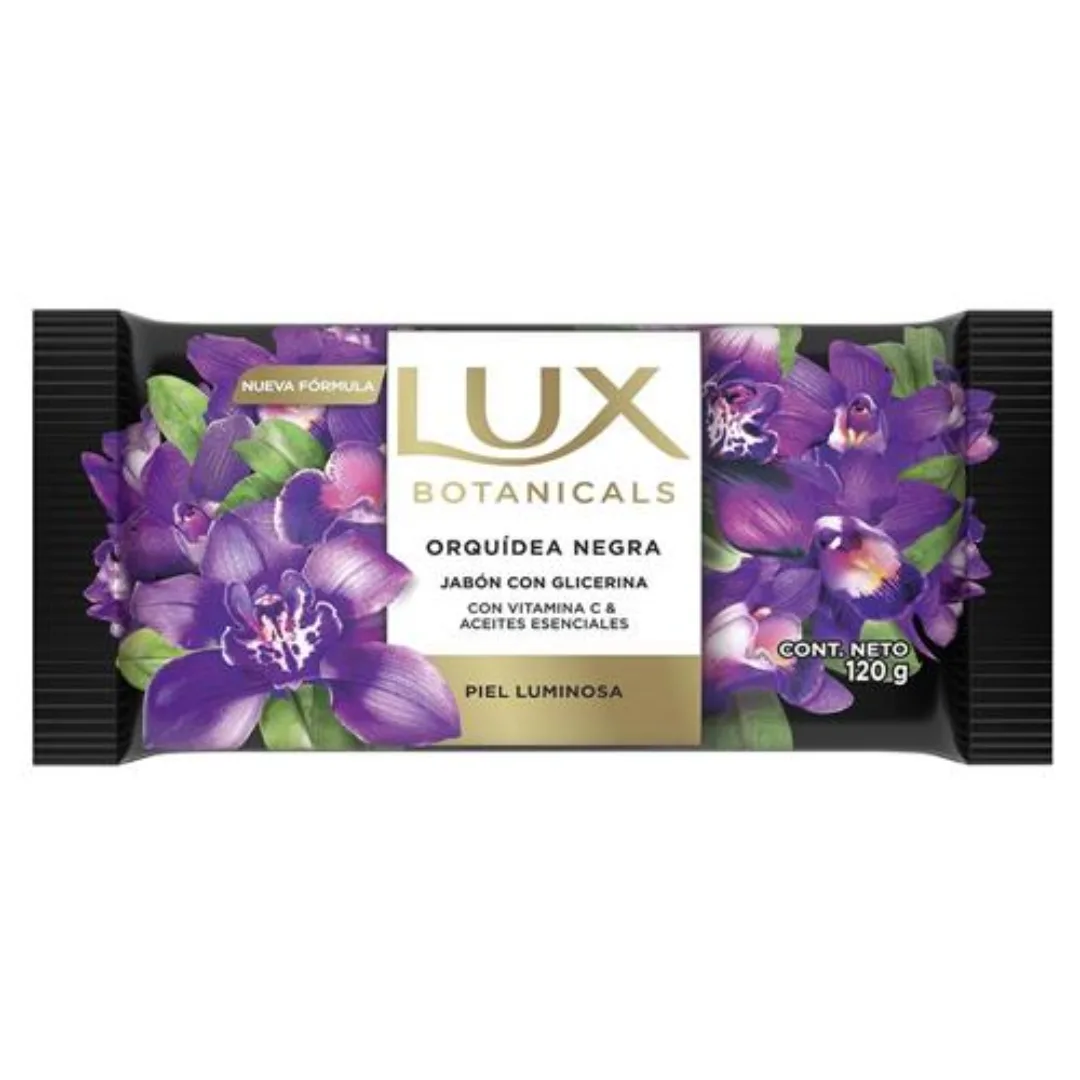 Jabón Glicerina Orquidea Negra Lux 120gr