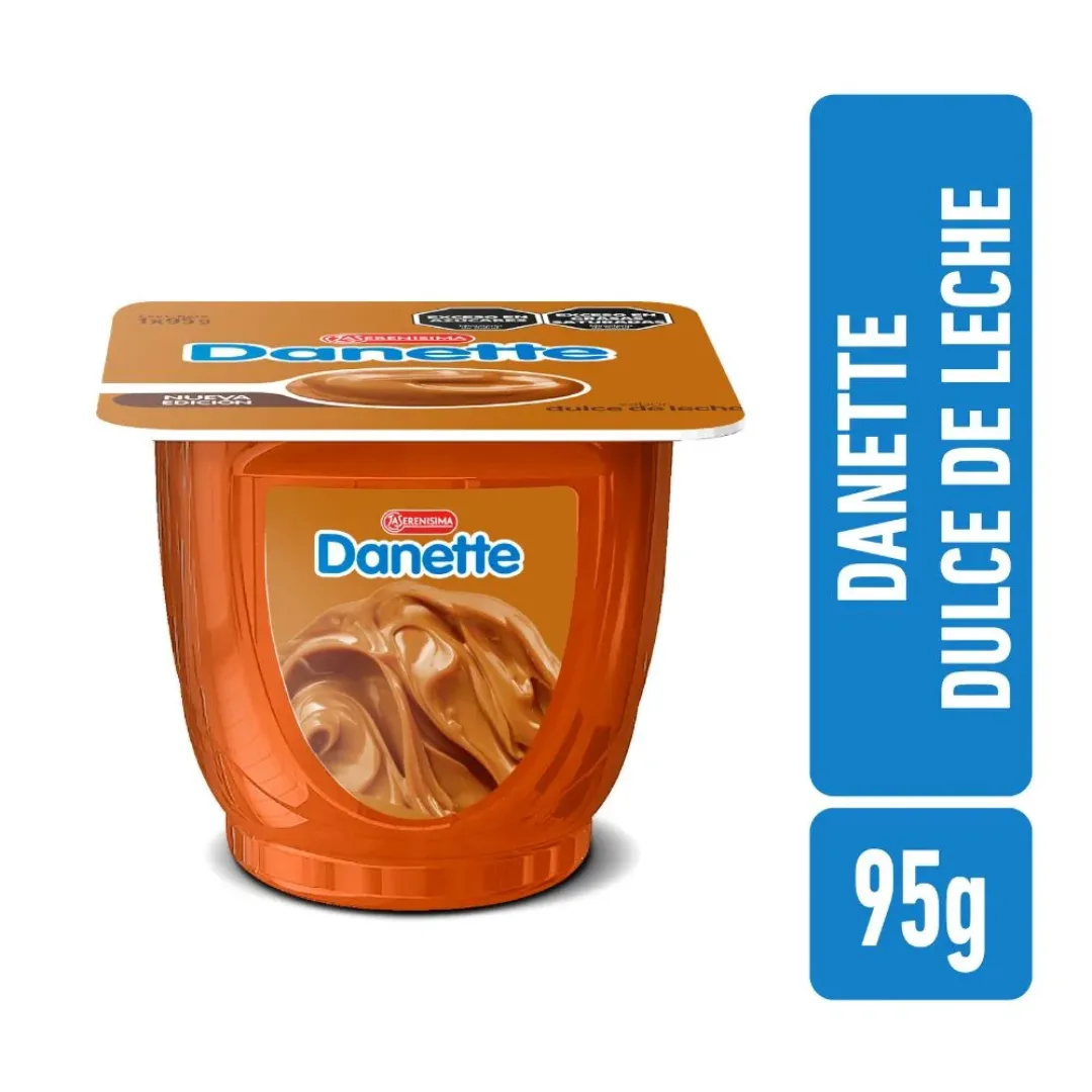 Postre Dulce De Leche Danette 95gr