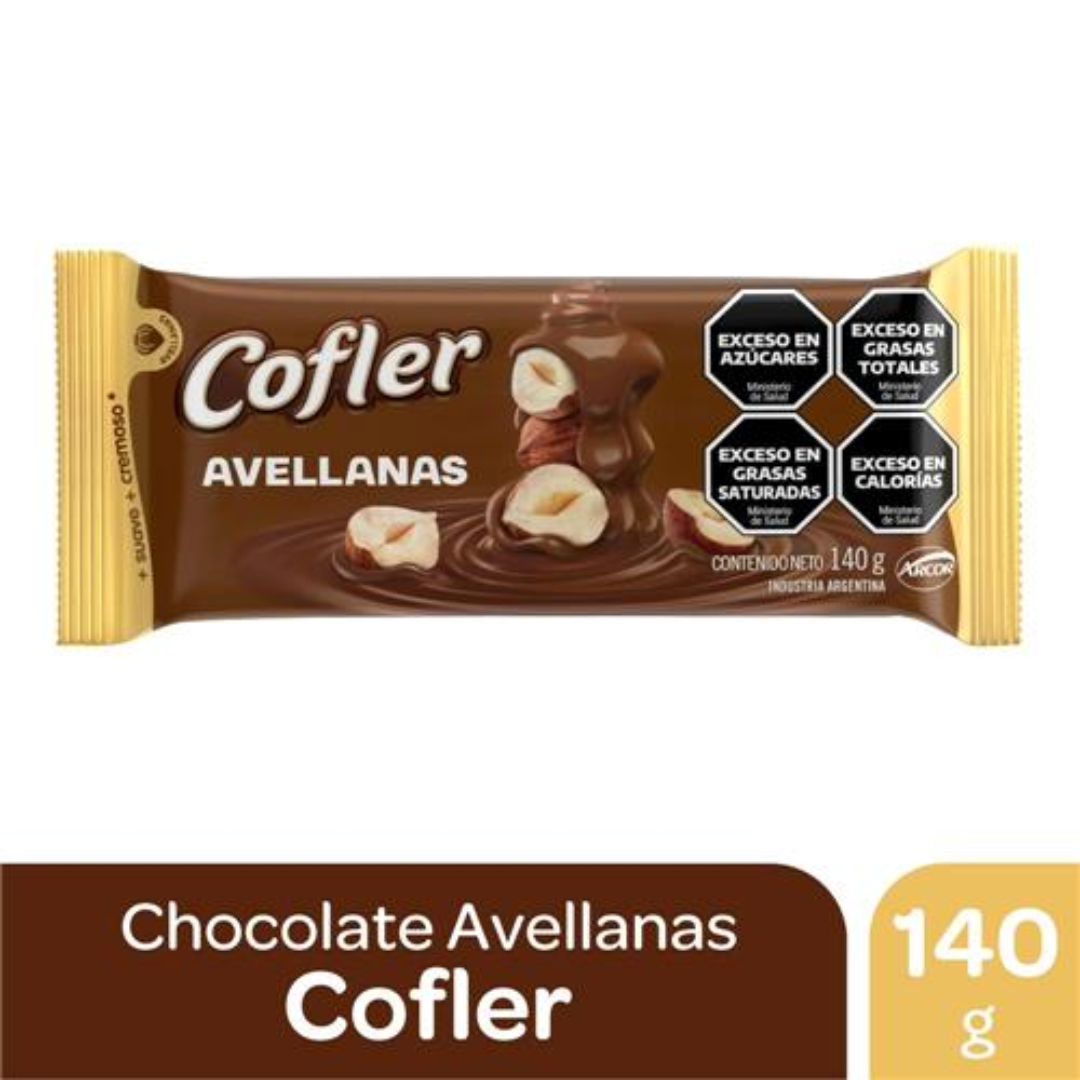 Chocolate Con Avellanas Cofler 140gr