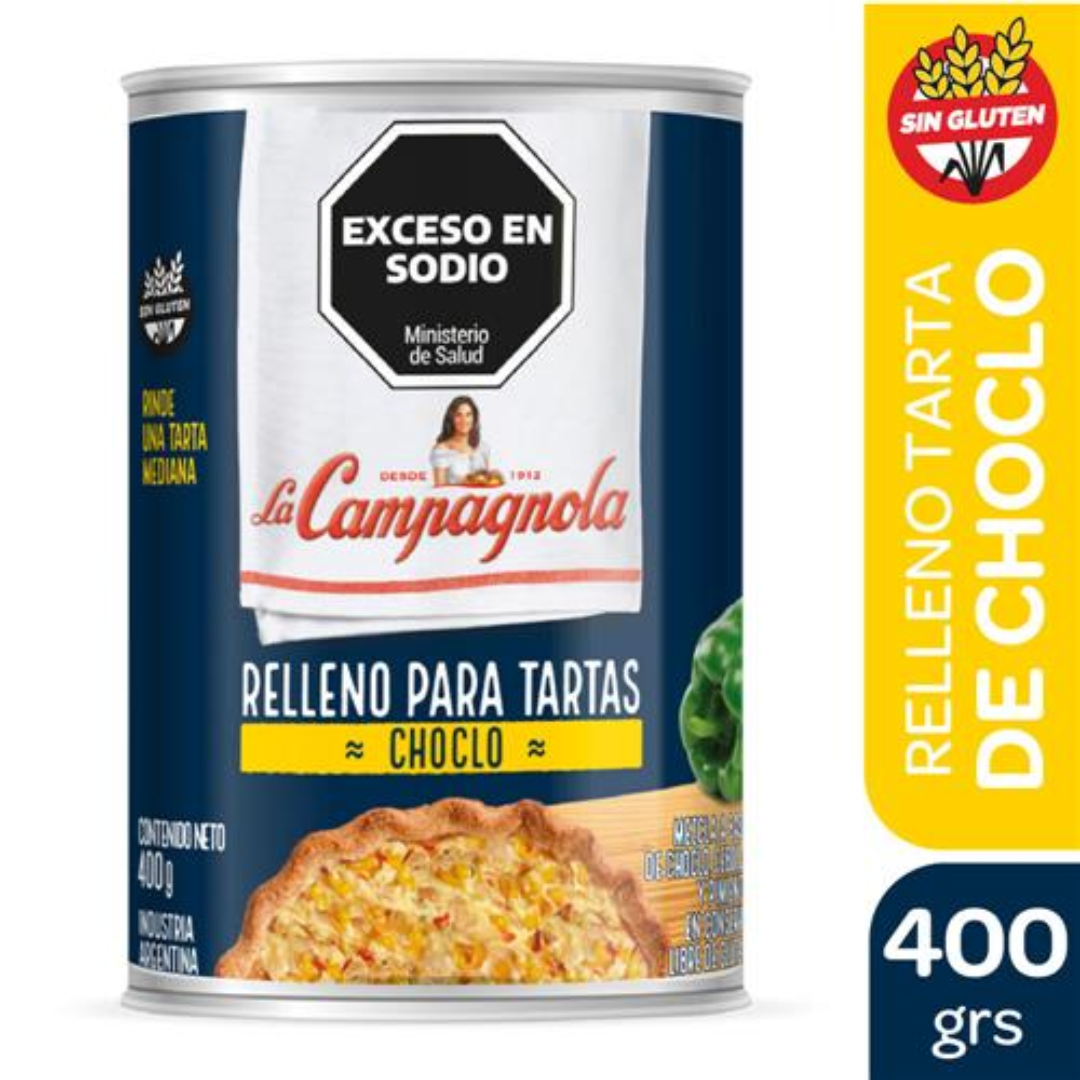 Relleno Para Tartas Choclo La Campagnola 400gr