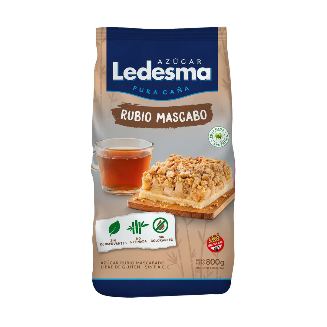 Azúcar Mascabo Ledesma 800gr