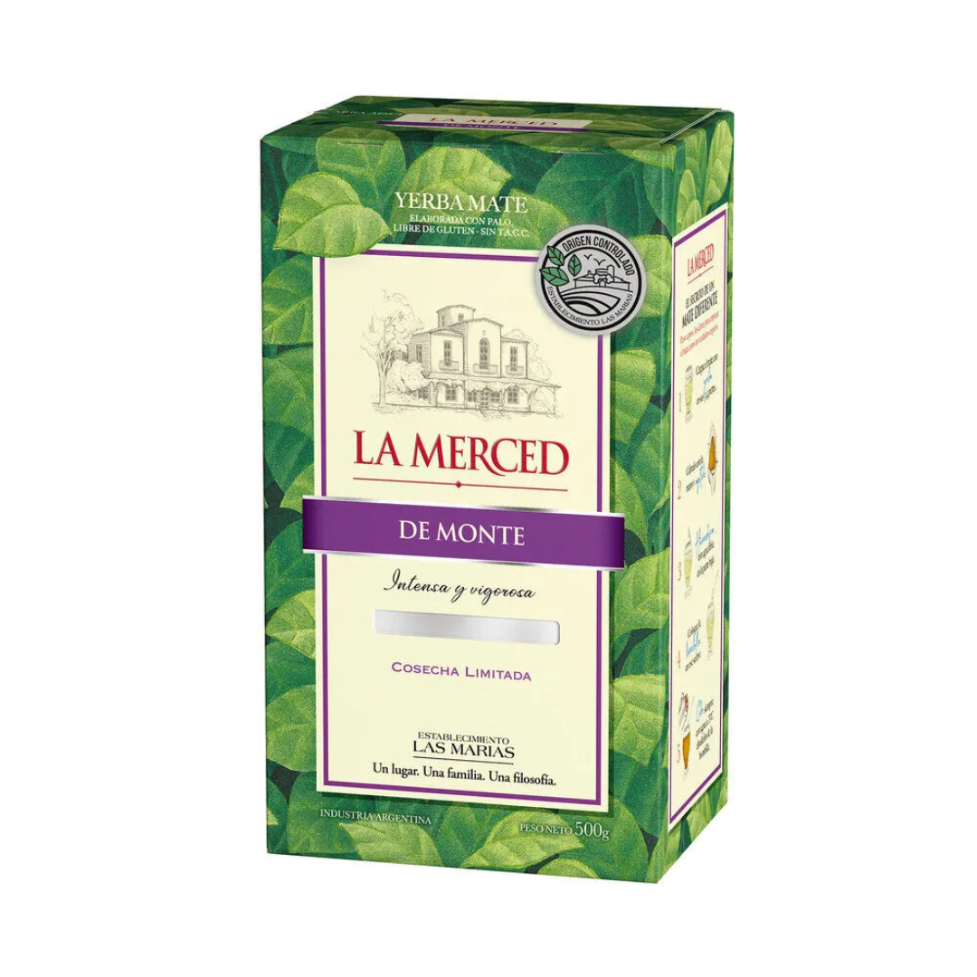 Yerba Mate de Monte Orígen Controlado La Merced 500gr