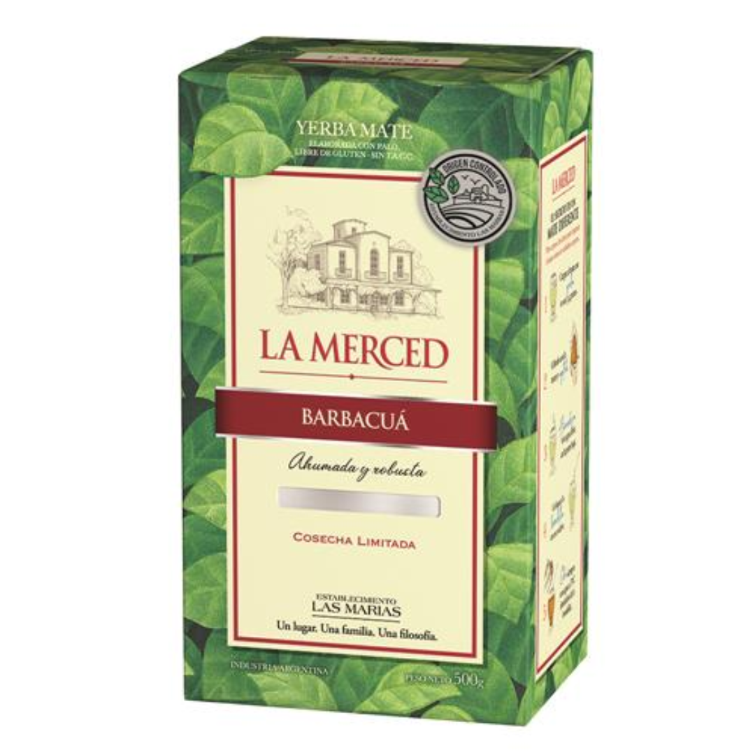Yerba Mate Barbacuá La Merced 500gr