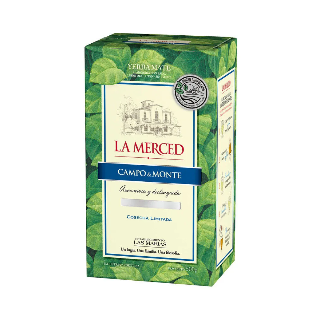 Yerba Mate Campo y Monte La Merced 500gr