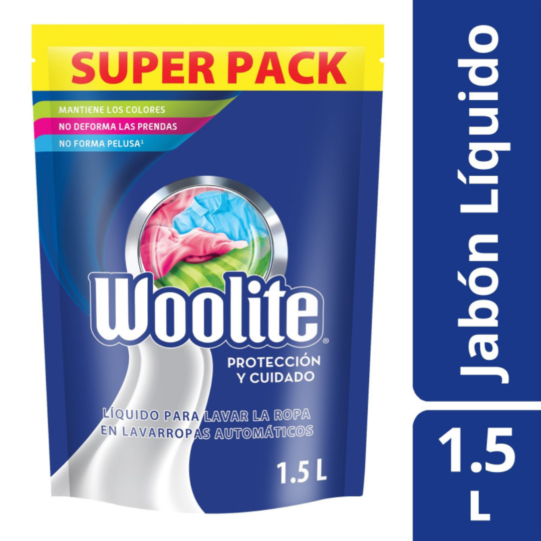 Jabon Liquido WOOLITE  1.5L Matic