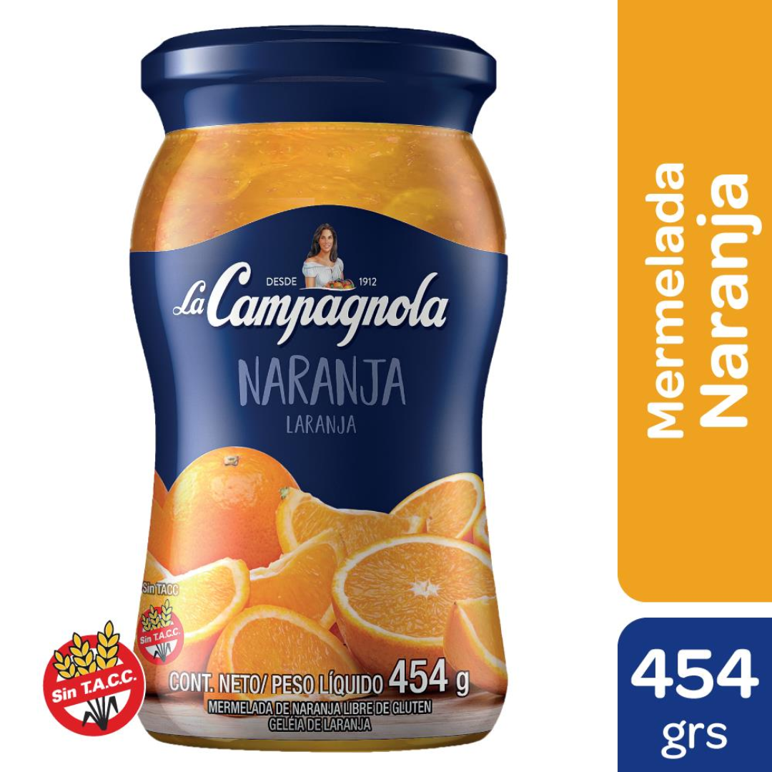 Mermelada Naranja LA CAMPAGNOLA 454gr