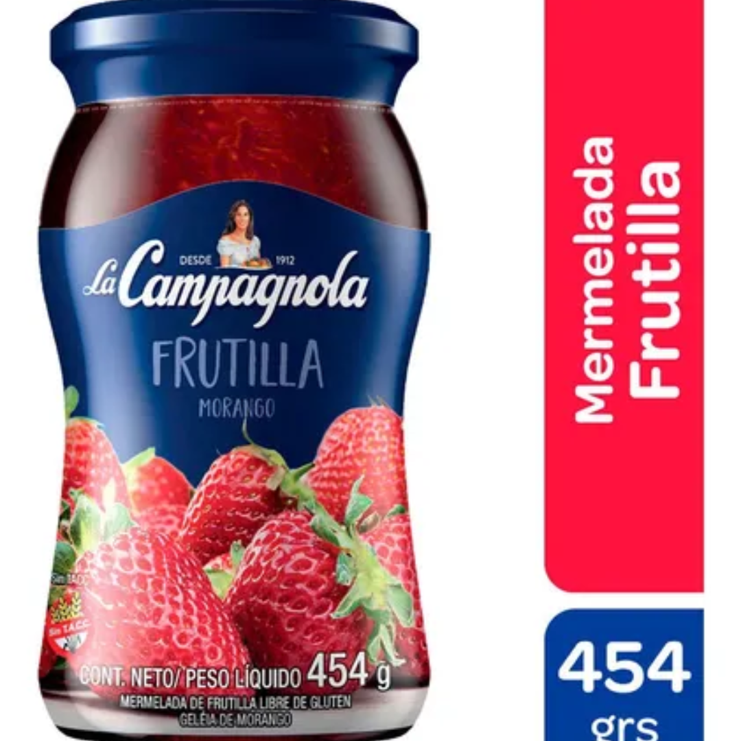 Mermelada de Frutilla La Campagnola 454gr