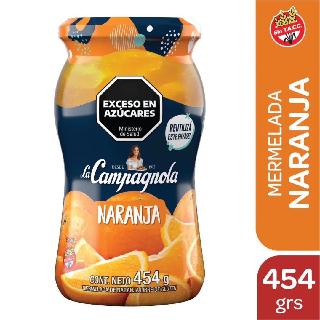 Mermelada de Naranja La Campagnola 454gr