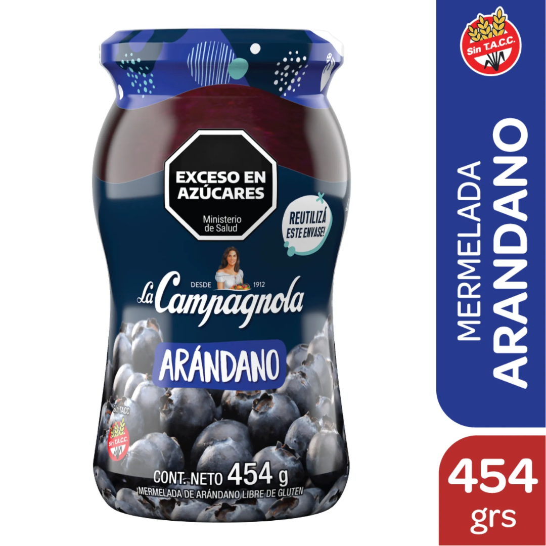 Mermelada Arandano La Campagnola 454gr