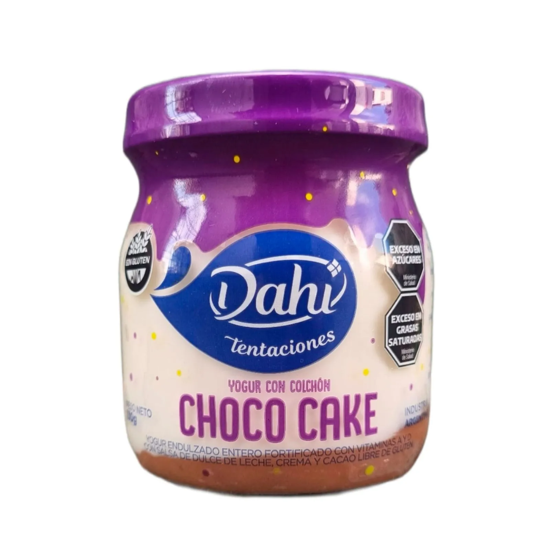 Yogur Batido Dahi Colchon De Choco Cake Tentaciones 130gr