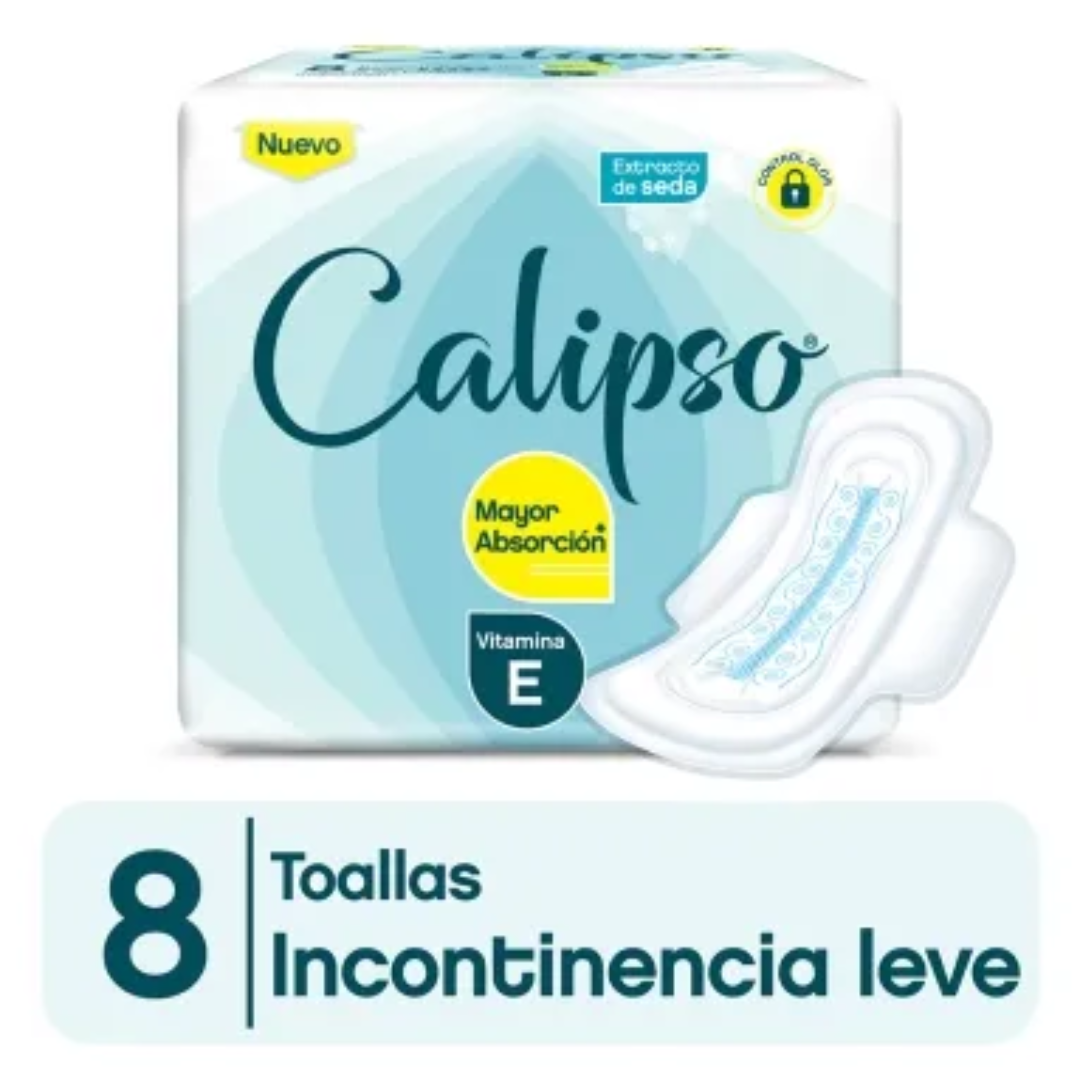 Toalla Incontinencia Leve Calipso 8und