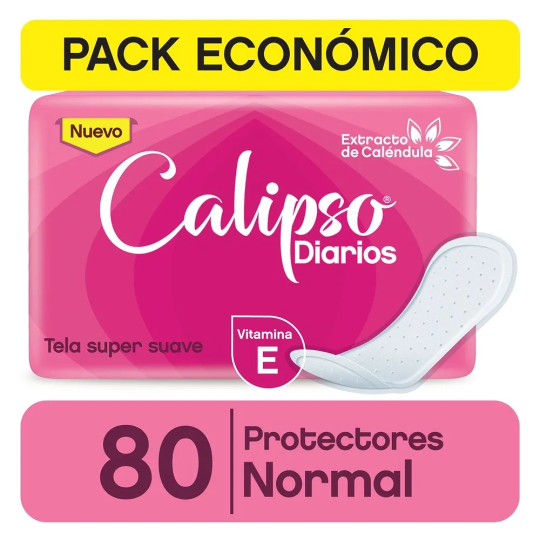 Protectores Calipso Normal con Calendula 80und