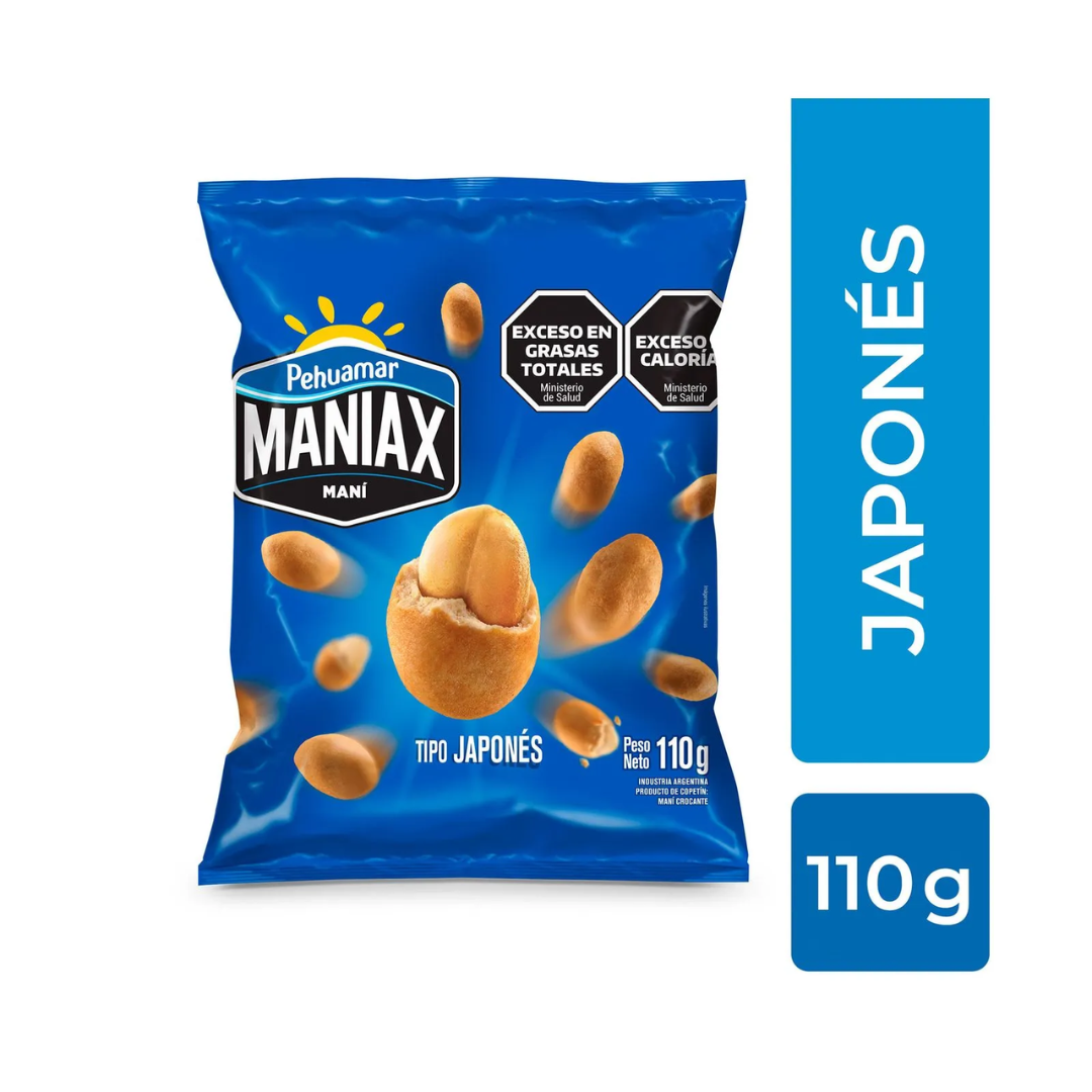 Maní japonés clásico Pehuamar 110gr