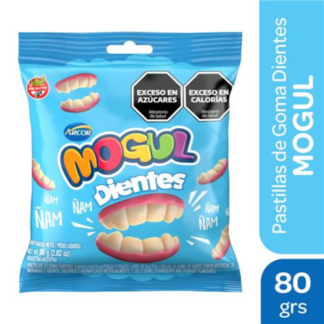 Gomitas Dientes Mogul 80gr