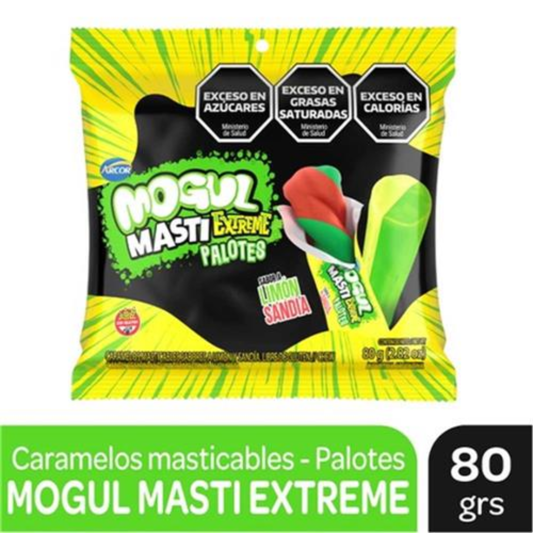 Caramelos Masti Extreme Palotes Mogul 80gr