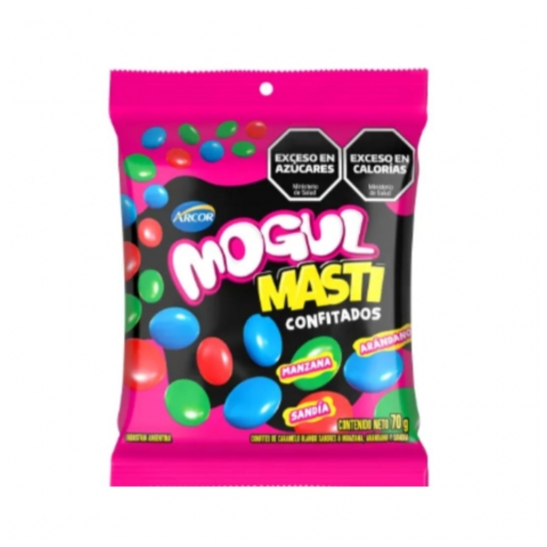 Caramelos Masticables Mogul Confitados 70gr