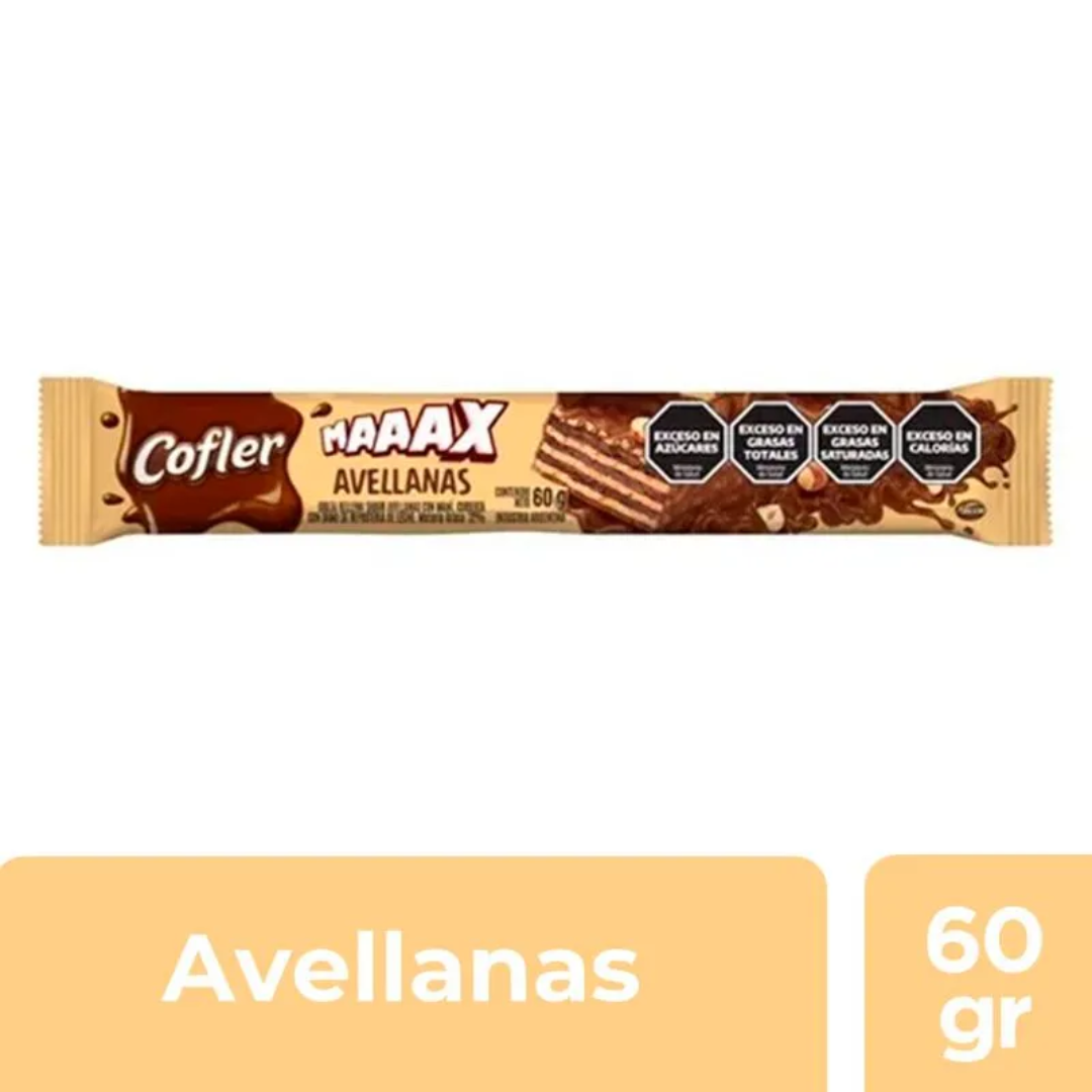 Oblea Cofler Avellana Max 60gr