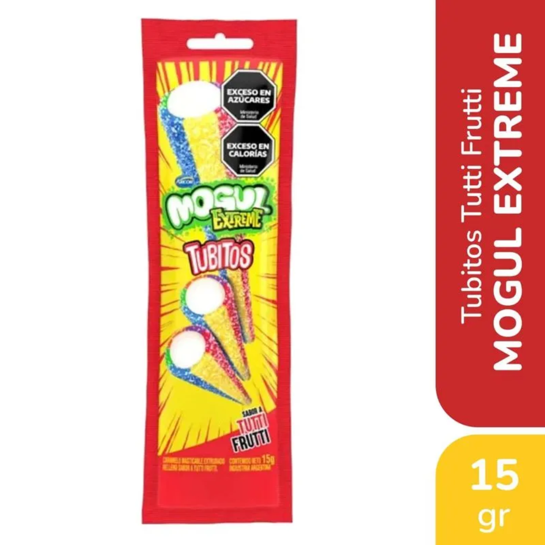 Tubitos Extreme Tutti Frutti Mogul 15gr