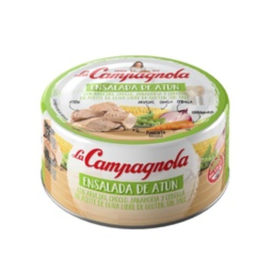 Ensalada De Atún En Aceite De Oliva La Campagnola 180gr