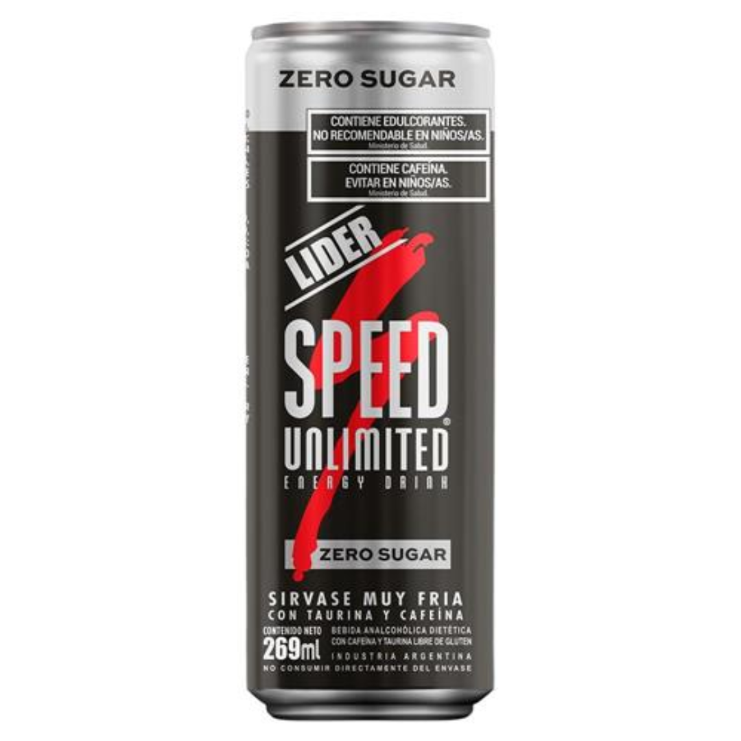 Energizante Zero Azucar Speed Unlimited 269ml
