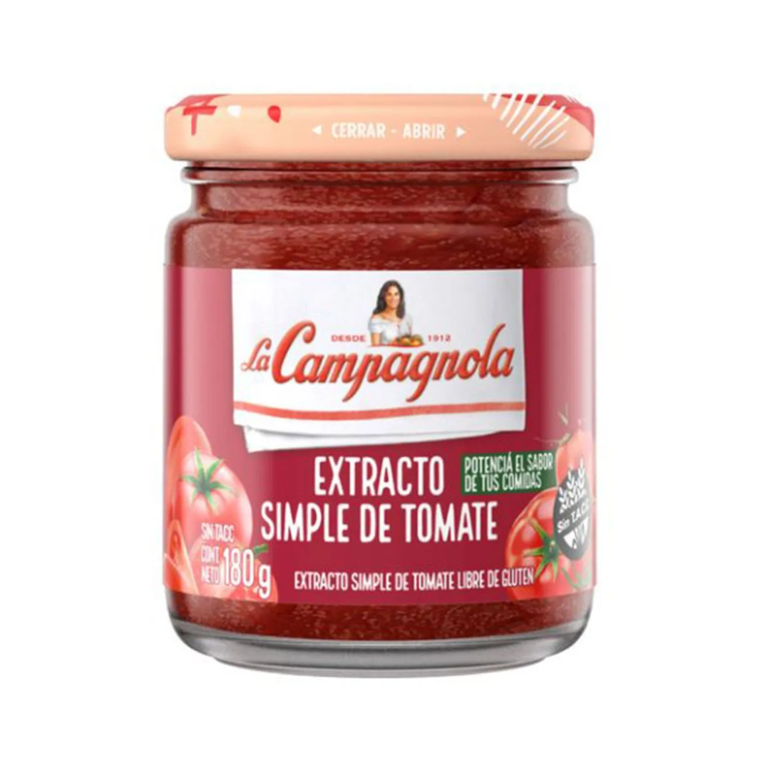 Extracto De Tomate La Campagnola 180gr