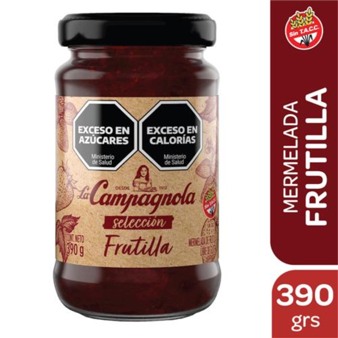 Mermelada Frutilla Selección La Campagnola 390gr