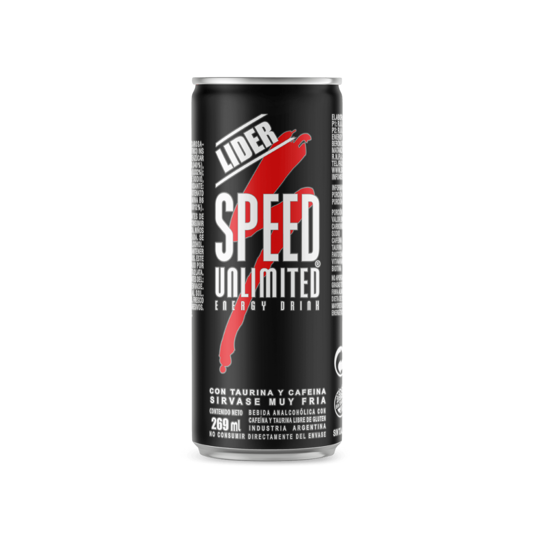 Bebida energizante Speed Unlimited 269ml