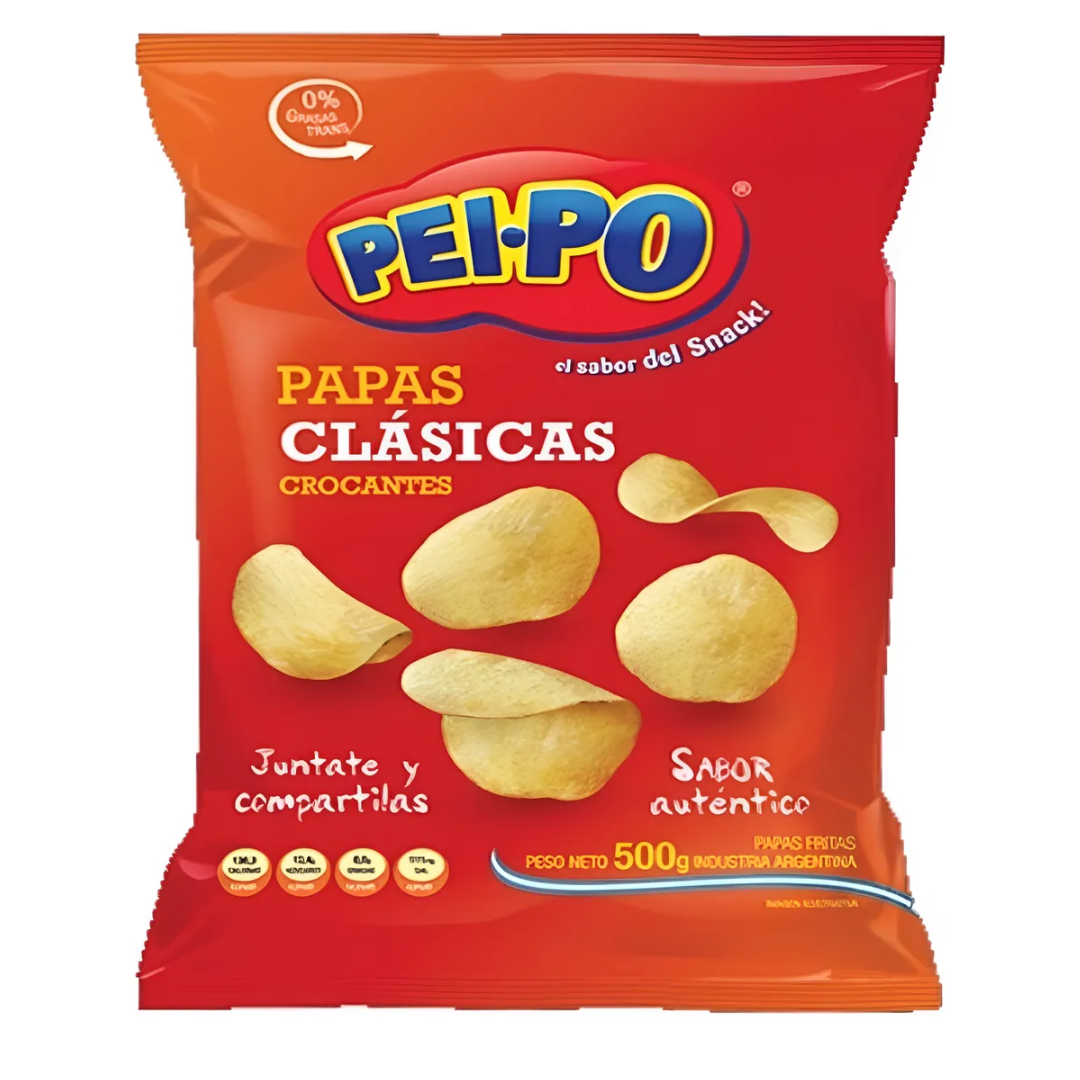 Papas Fritas Clasicas PEIPO 500gr